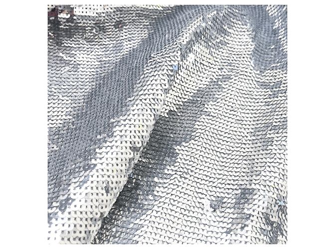 Abito midi con paillettes Nila di Veronica Beard in nylon argento - vista 10