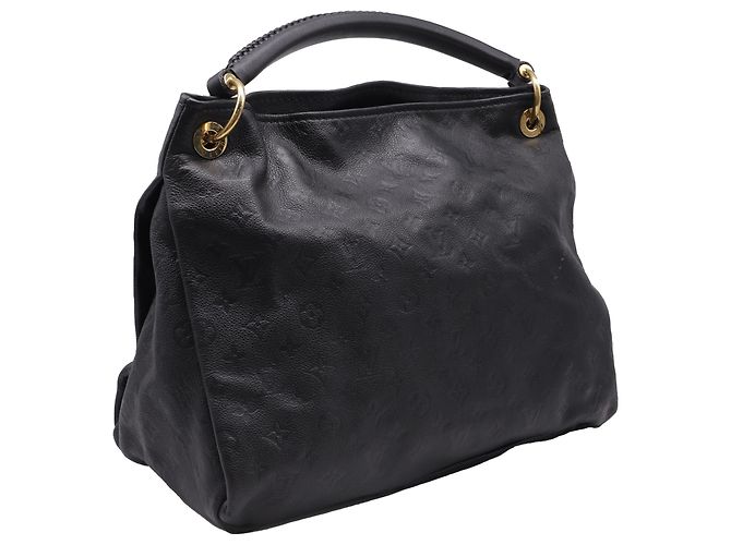 Louis Vuitton Monogram Empreinte Artsy MM in pelle nera Nero - vista 2