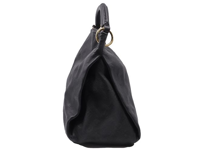 Louis Vuitton Monogram Empreinte Artsy MM in pelle nera Nero - vista 3