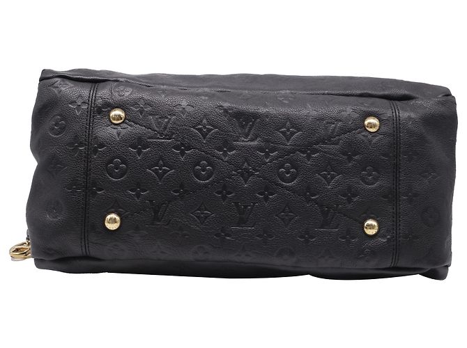 Louis Vuitton Monogram Empreinte Artsy MM in pelle nera Nero - vista 5