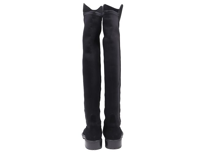 Botas altas de ante negro Stuart Weitzman - vista 4