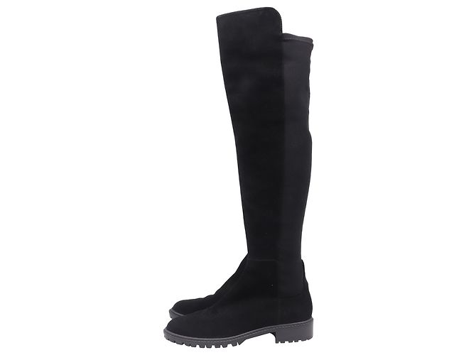 Botas altas de ante negro Stuart Weitzman - vista 5