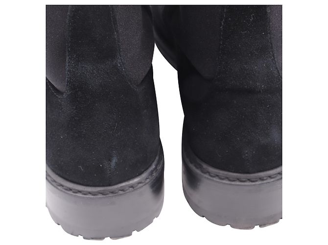 Botas altas de ante negro Stuart Weitzman - vista 8