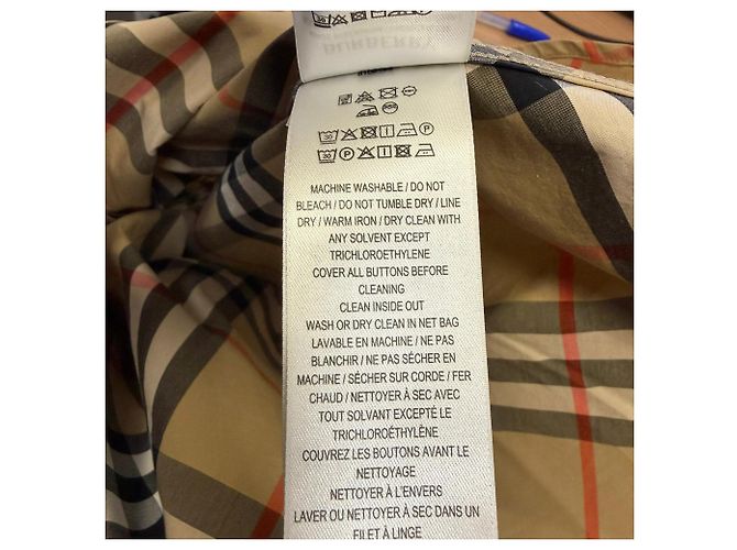 Burberry Vintage Check Hemd aus beigefarbener Baumwolle - Ansicht 5