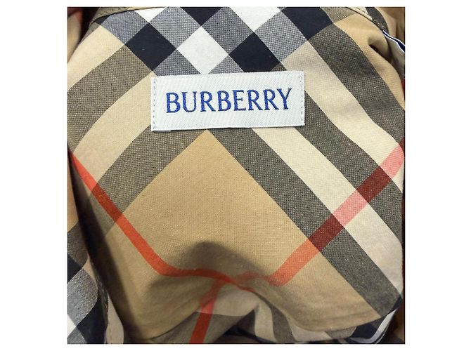 Burberry Vintage Check Hemd aus beigefarbener Baumwolle - Ansicht 7