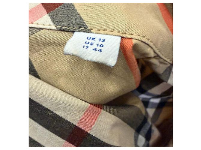 Burberry Vintage Check Hemd aus beigefarbener Baumwolle - Ansicht 8