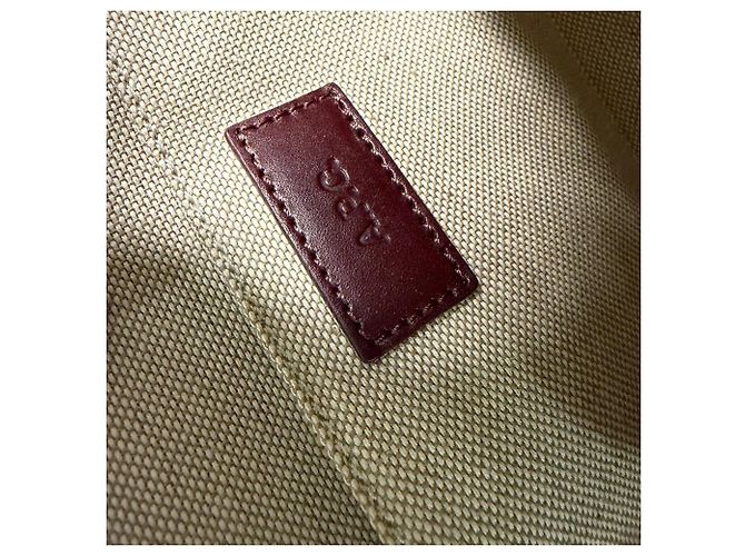 Apc Borsa a mezzaluna A.P.C. in pelle rossa Rosso Bordò - vista 6