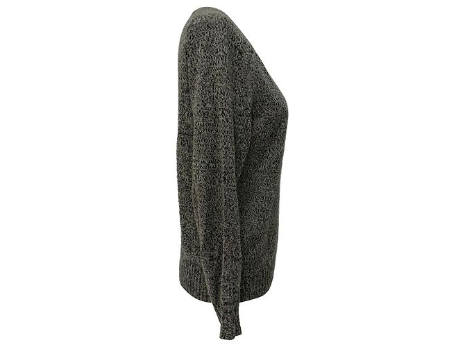 Autre Marque Jersey de cuello redondo A.P.C. en lino gris - vista 5
