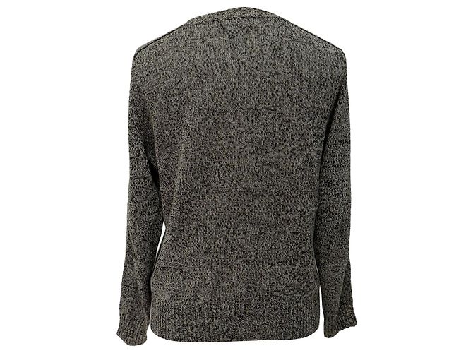 Autre Marque Jersey de cuello redondo A.P.C. en lino gris - vista 6