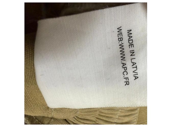 Apc Calça Jogger A.P.C. em viscose marrom Vermelho - vista 7