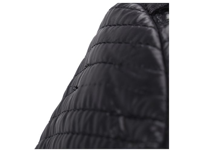 Burberry Steppjacke aus schwarzem Polyester - Ansicht 12