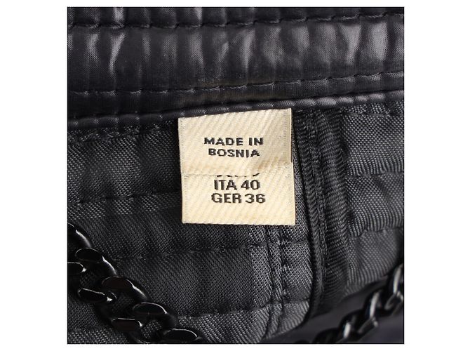Burberry Steppjacke aus schwarzem Polyester - Ansicht 4