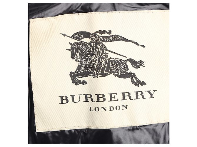 Burberry Steppjacke aus schwarzem Polyester - Ansicht 5