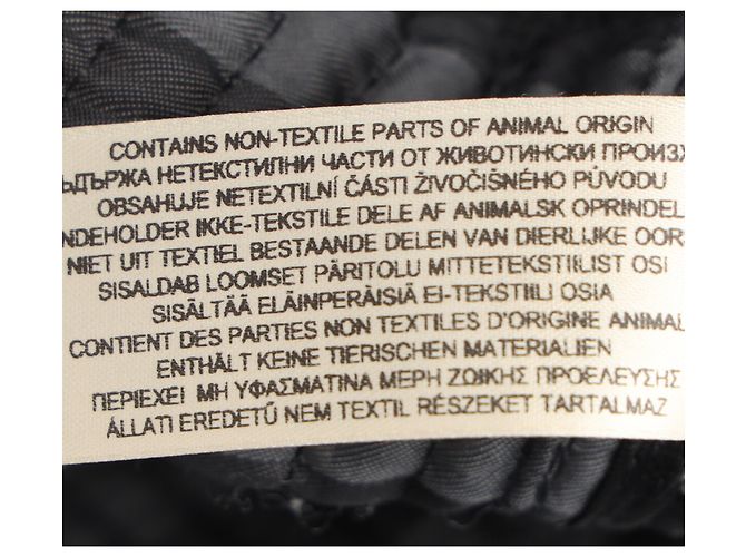 Burberry Steppjacke aus schwarzem Polyester - Ansicht 7