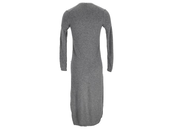 Theory Cardigan mit offenem Front in Grau aus Kaschmir - Ansicht 3