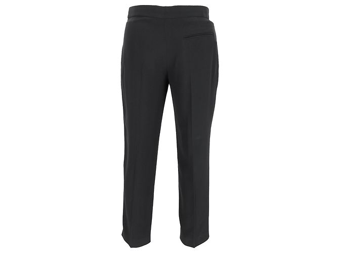 Pantalones cortos Alexander McQueen en viscosa negra Negro - vista 3