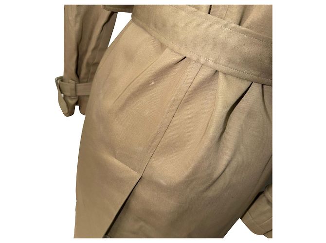 Apc Gabardina Greta de A.P.C. en algodón beige - vista 4