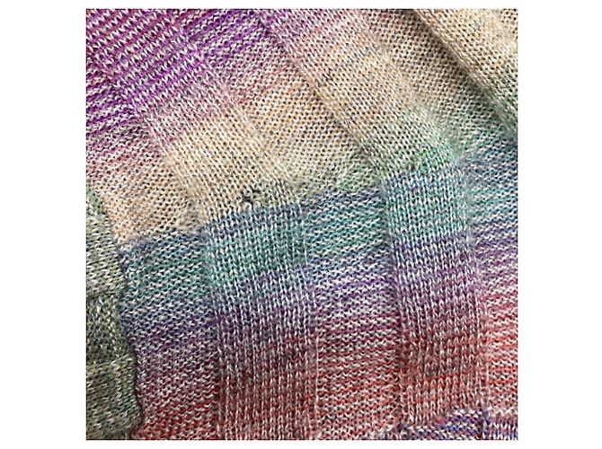 Maglione a coste Poor Boy Re/Done in lana multicolore - vista 6