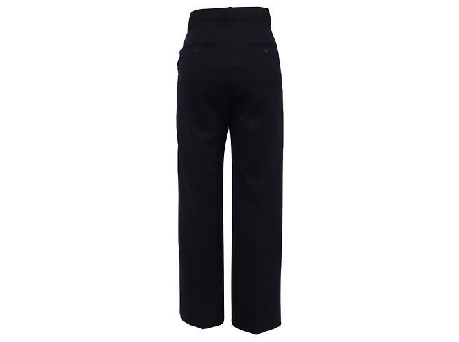 Max Mara Weekend Plissee-Hose aus Polyester in Navy Blue Blau Marineblau - Ansicht 3