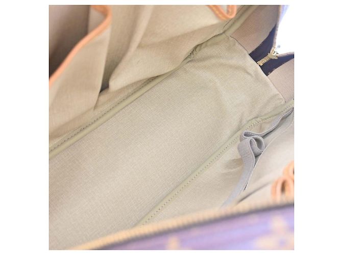 Louis Vuitton Deauville Monogram Canvas 34 Marrone - vista 3