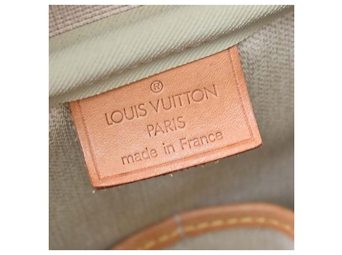 Louis Vuitton Deauville Monogram Canvas 34 Marrone - vista 4