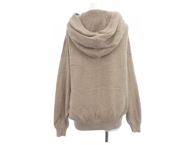 Autre Marque Crepuscule Kapuzenpullover aus Kaschmir-Mischung Braun - Ansicht 2