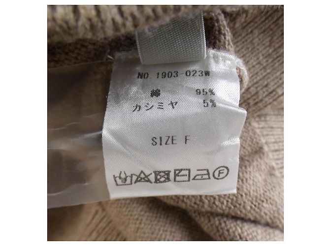 Autre Marque Crepuscule Kapuzenpullover aus Kaschmir-Mischung Braun - Ansicht 3