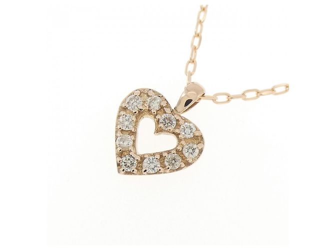 Autre Marque Collana con Diamanti Au750 Rosa - vista 3