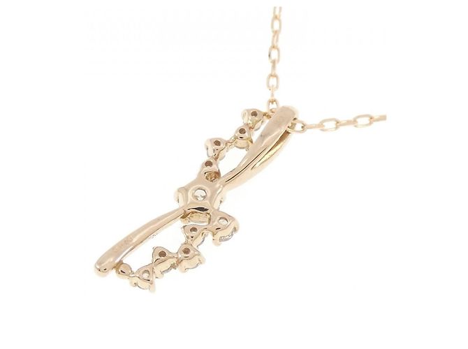 Autre Marque Collana con Diamanti Au750 Rosa - vista 4