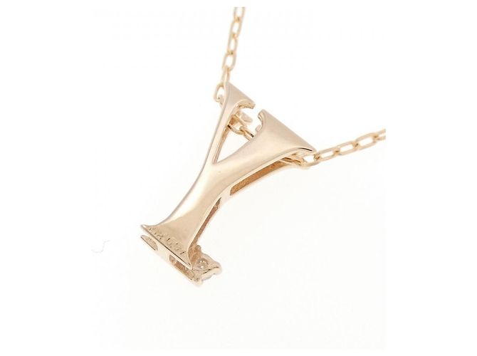 Autre Marque Au750 Initial Y Diamant-Halskette Pink - Ansicht 4