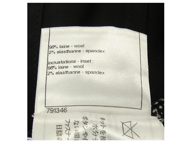 Timeless Chanel Wollhose Schwarz - Ansicht 3