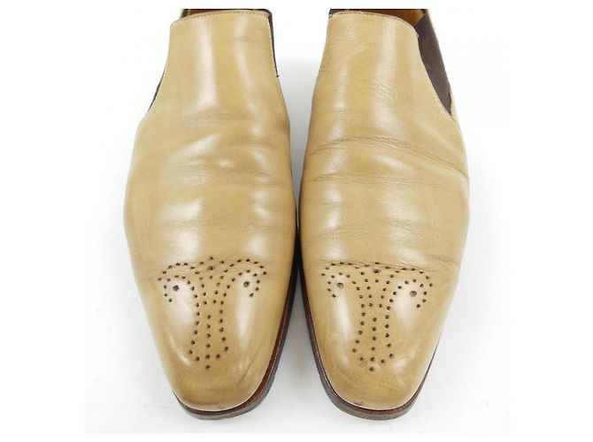 Autre Marque Crockett & Jones Lederschuhe Beige - Ansicht 7