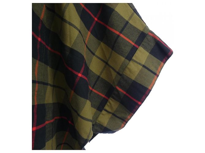 Camicia Burberry Nero Rosso Cachi - vista 6
