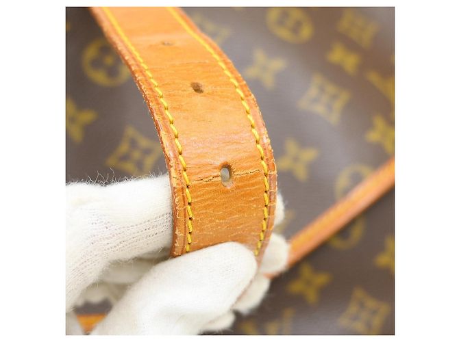 Louis Vuitton Saumur Monogram Canvas 35 Marrone - vista 7