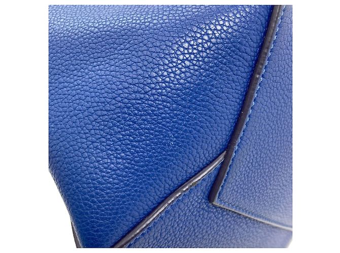 Céline Celine Sangle Bucket Schultertasche Blau - Ansicht 10
