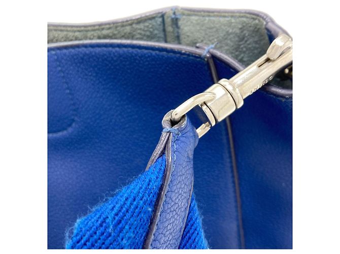 Céline Celine Sangle Bucket Schultertasche Blau - Ansicht 12