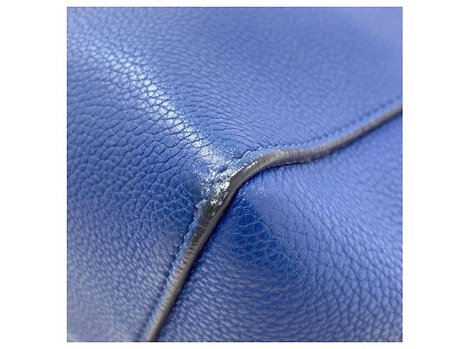 Céline Celine Sangle Bucket Schultertasche Blau - Ansicht 14