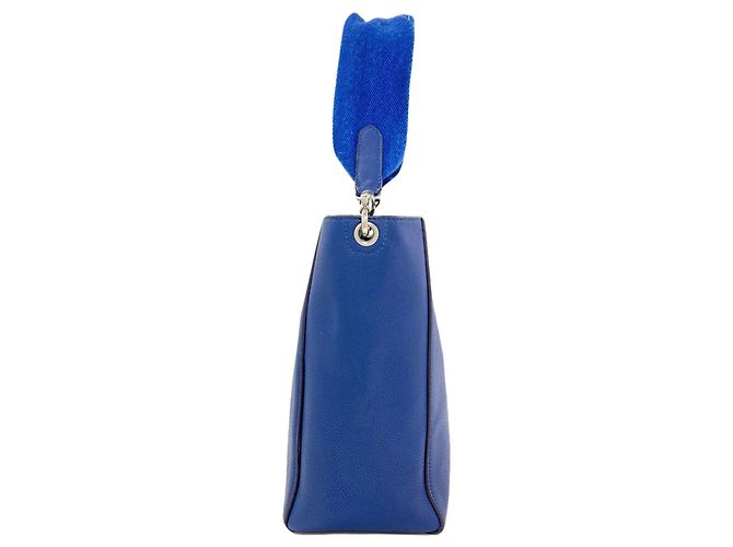 Céline Celine Sangle Bucket Schultertasche Blau - Ansicht 3