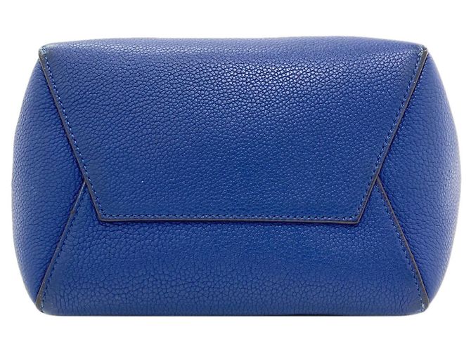 Céline Celine Sangle Bucket Schultertasche Blau - Ansicht 4