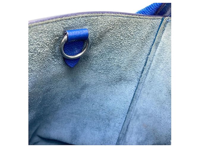 Céline Celine Sangle Bucket Schultertasche Blau - Ansicht 8