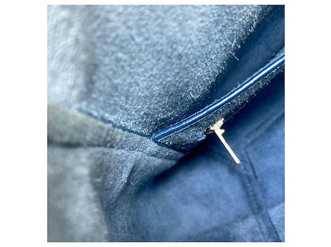 Céline Celine Sangle Bucket Schultertasche Blau - Ansicht 9