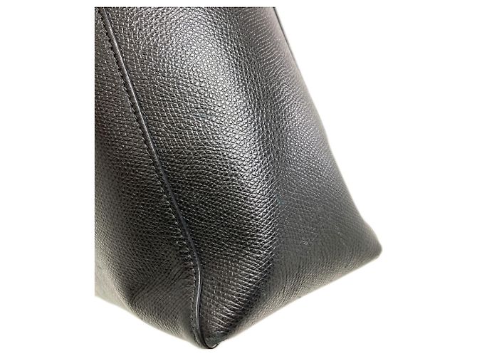 Céline Celine Vertikaler Cabas 2-Way Handtasche Schwarz - Ansicht 12