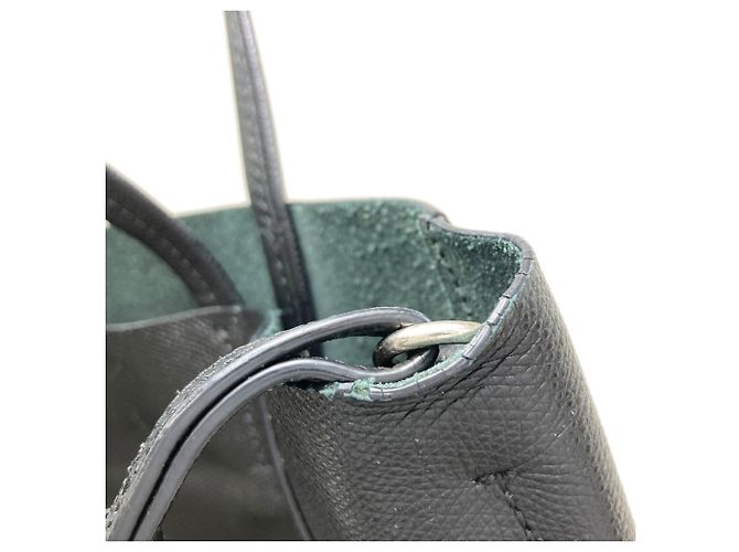 Céline Celine Vertikaler Cabas 2-Way Handtasche Schwarz - Ansicht 14