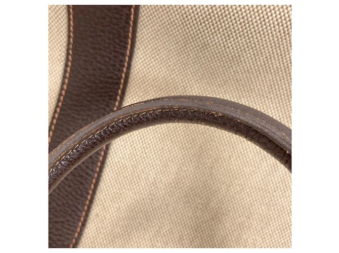 Hermès Borsa Tote Hermes Garden Party PM Marrone - vista 10