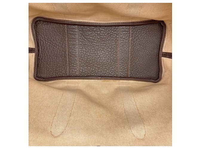 Hermès Borsa Tote Hermes Garden Party PM Marrone - vista 5