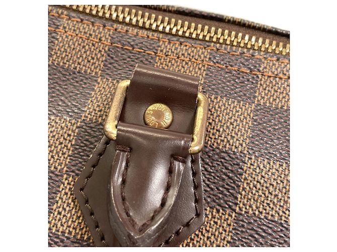 Borsa Louis Vuitton Speedy 25 Damier ebene - vista 11