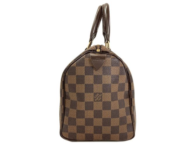 Borsa Louis Vuitton Speedy 25 Damier ebene - vista 3