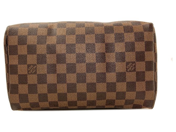 Borsa Louis Vuitton Speedy 25 Damier ebene - vista 4