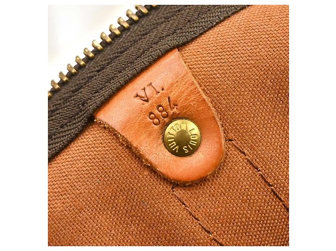 Louis Vuitton Keepall Monogram Canvas 50 Marrone - vista 4