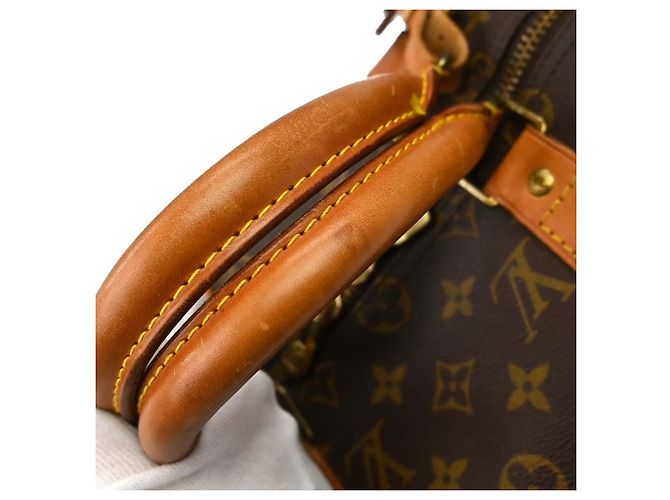 Louis Vuitton Keepall Monogram Canvas 50 Marrone - vista 6